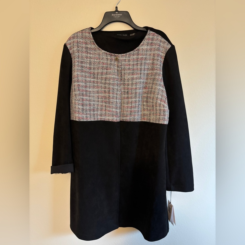 Ivanka Trump Black Polyester Blend Jacket